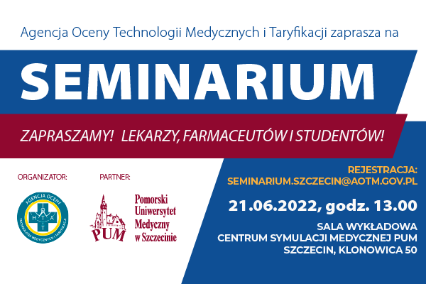 Seminarium dla pracowników medycznych, lekarzy, farmaceutów, naukowców i studentów!