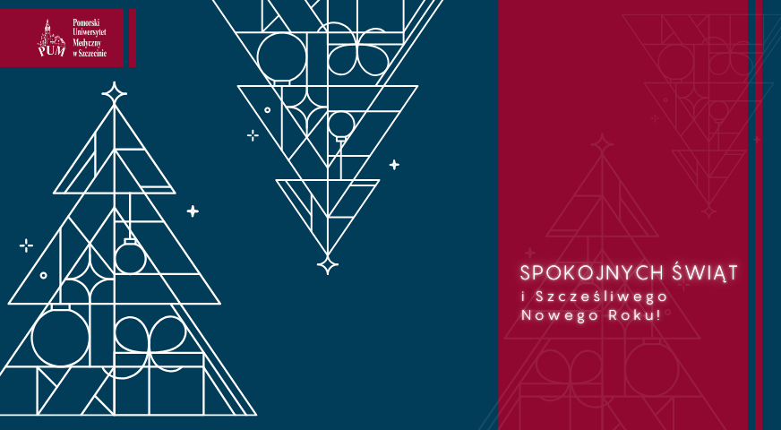 Życzenia JM Rektora PUM z okazji Świąt Bożego Narodzenia i zbliżającego się 2026 roku