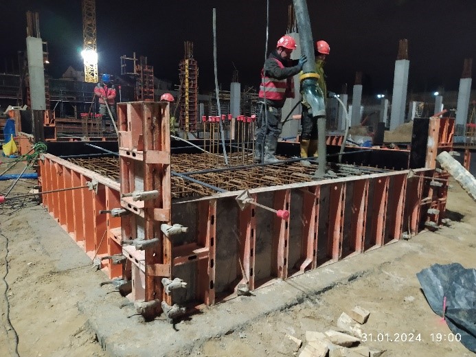 Program Wieloletni 2019-2026 „Budowa wraz z wyposażeniem Budynku Kliniczno-Dydaktyczno-Badawczego” - styczeń 2024 r.