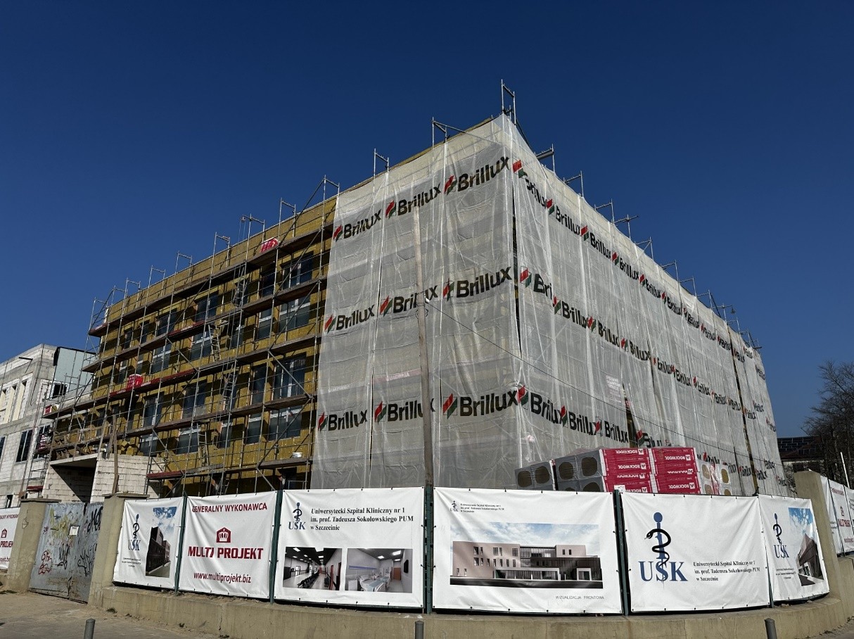 Rozbudowa Oddziału Klinicznego Onkologii, Chemioterapii i Immunoterapii Nowotworów - zadanie nr 3 marzec 2025