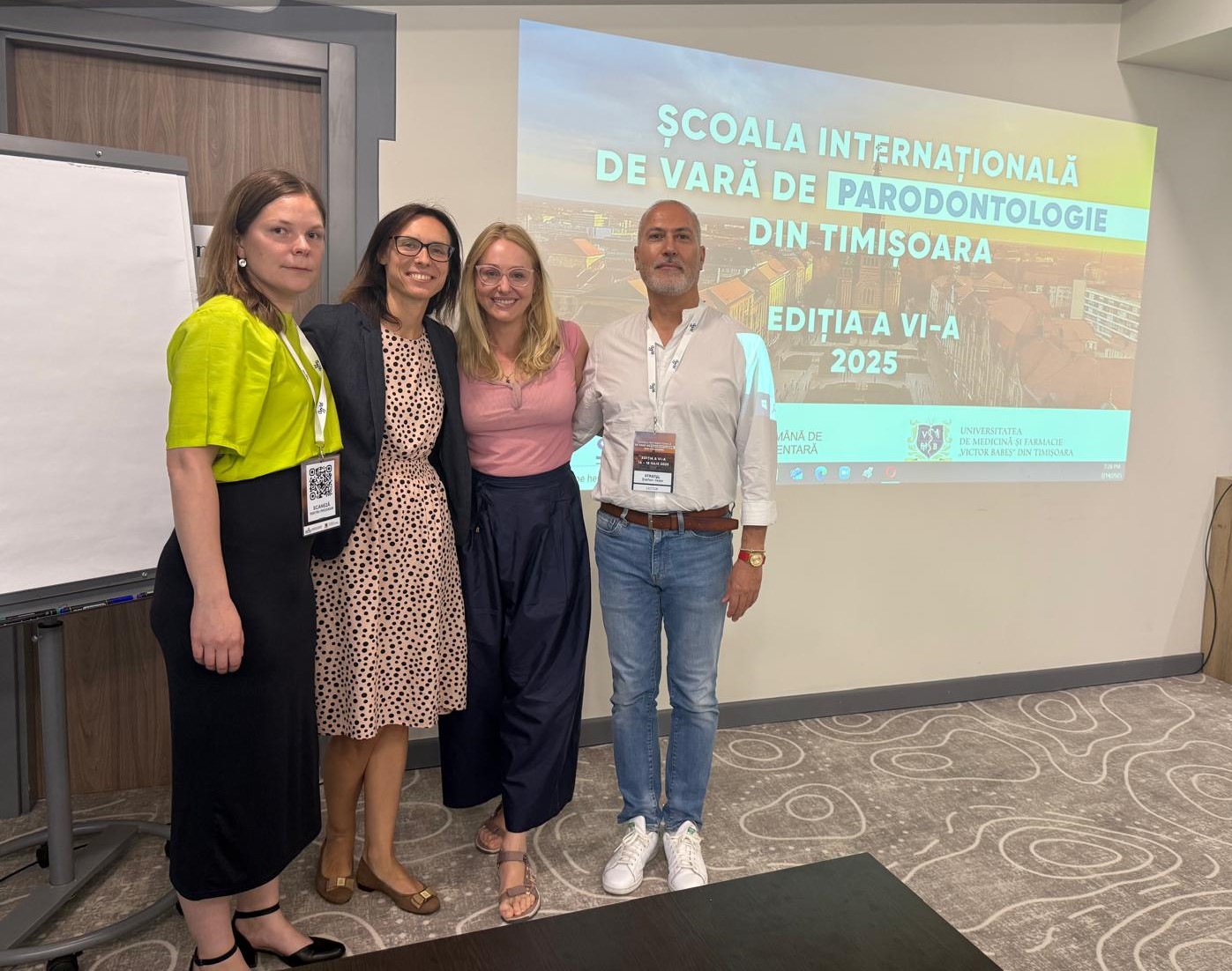 Nauczyciele akademiccy Wydziału Stomatologii z wizytą na Uniwersytecie w Timișoara