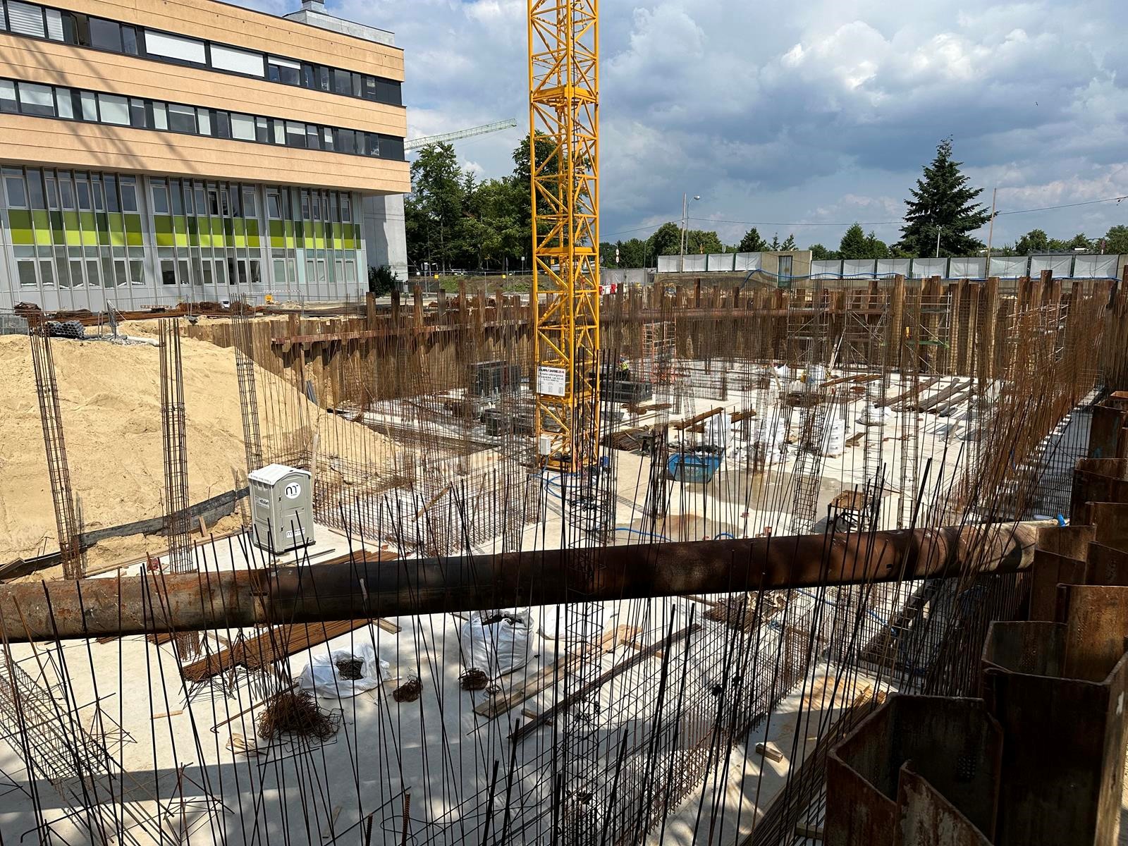 Rozbudowa Oddziału Klinicznego Onkologii, Chemioterapii i Immunoterapii Nowotworów - zadanie nr 3 czerwiec 2024