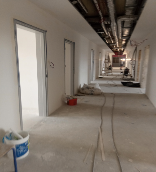 Budowa Uniwersyteckiego Ponadregionalnego Centrum Chirurgii Głowy i Szyi - zadanie nr 6 maj 2024