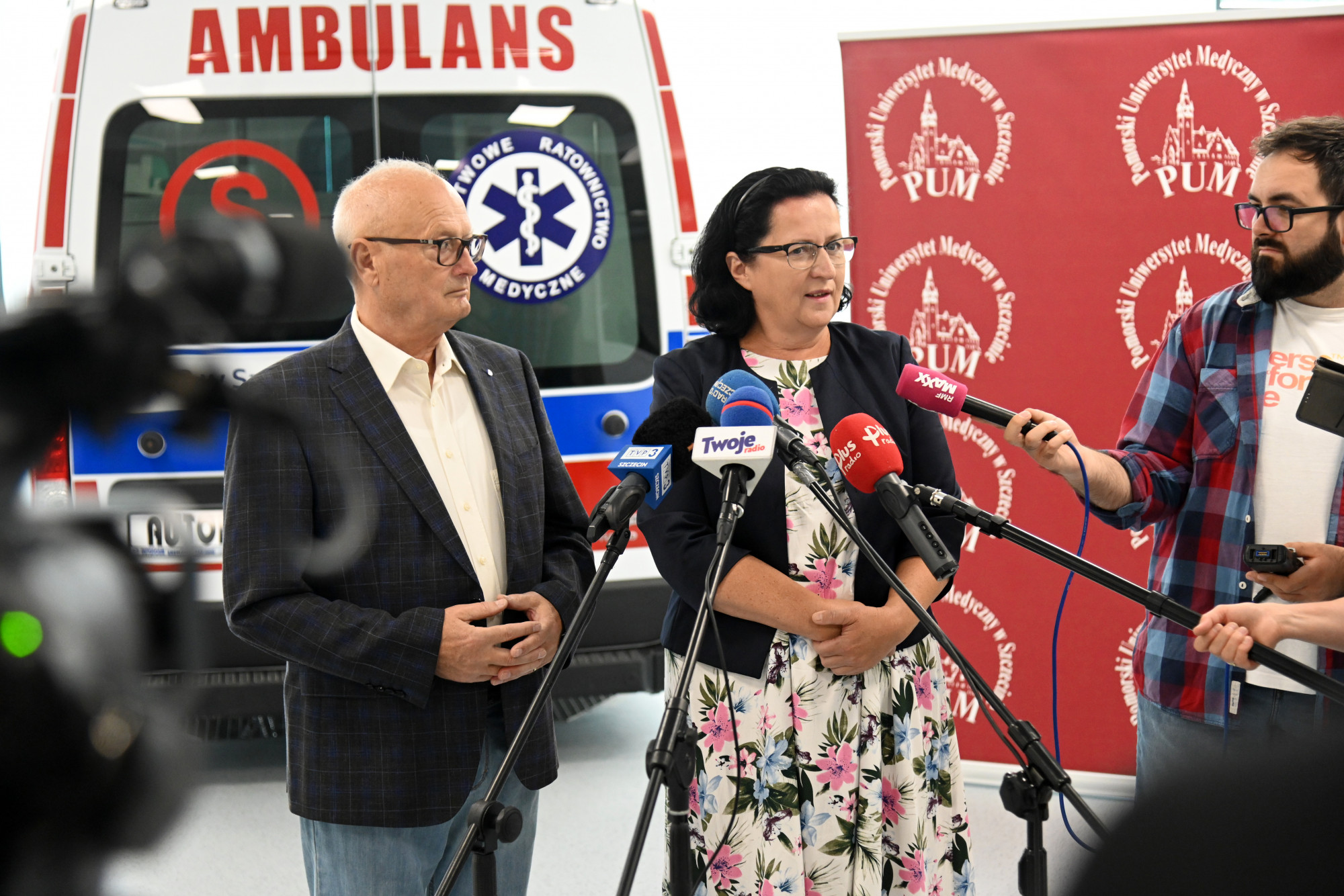  Studenci PUM w symulatorach Pogotowia Ratunkowego