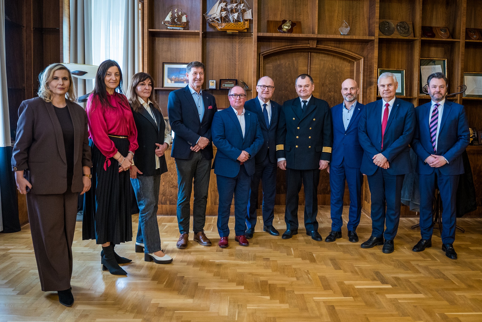 Wizyta rektorów szczecińskich uczelni u Prezydenta Miasta Szczecin