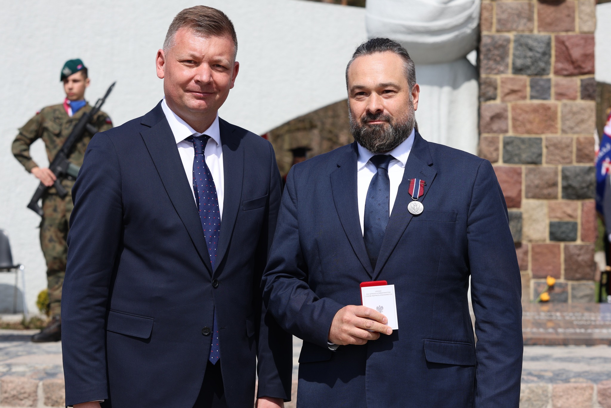 Medal Pro Patria dla prof. Andrzeja Ossowskiego 