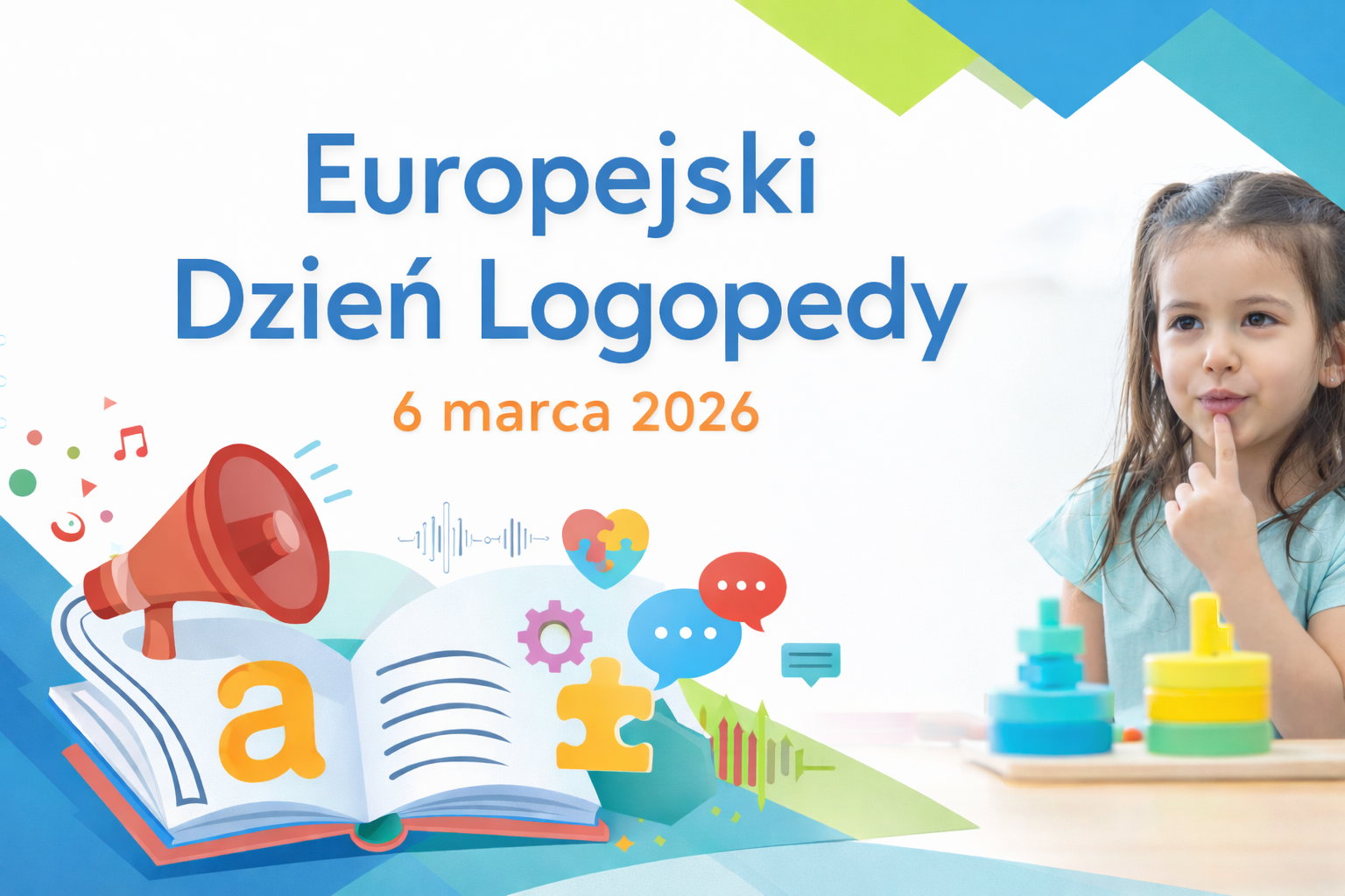 Zaproszenie na bezpłatne konsultacje logopedyczne dla dzieci