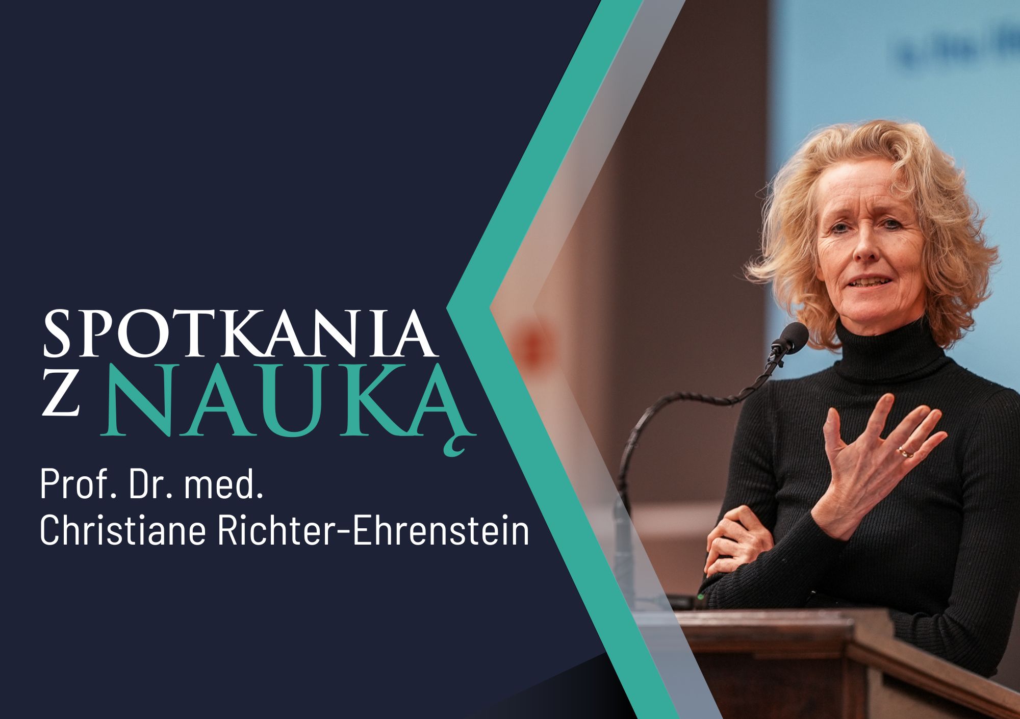 Wykład Prof. Christiane Richter-Ehrenstein w Auli PUM