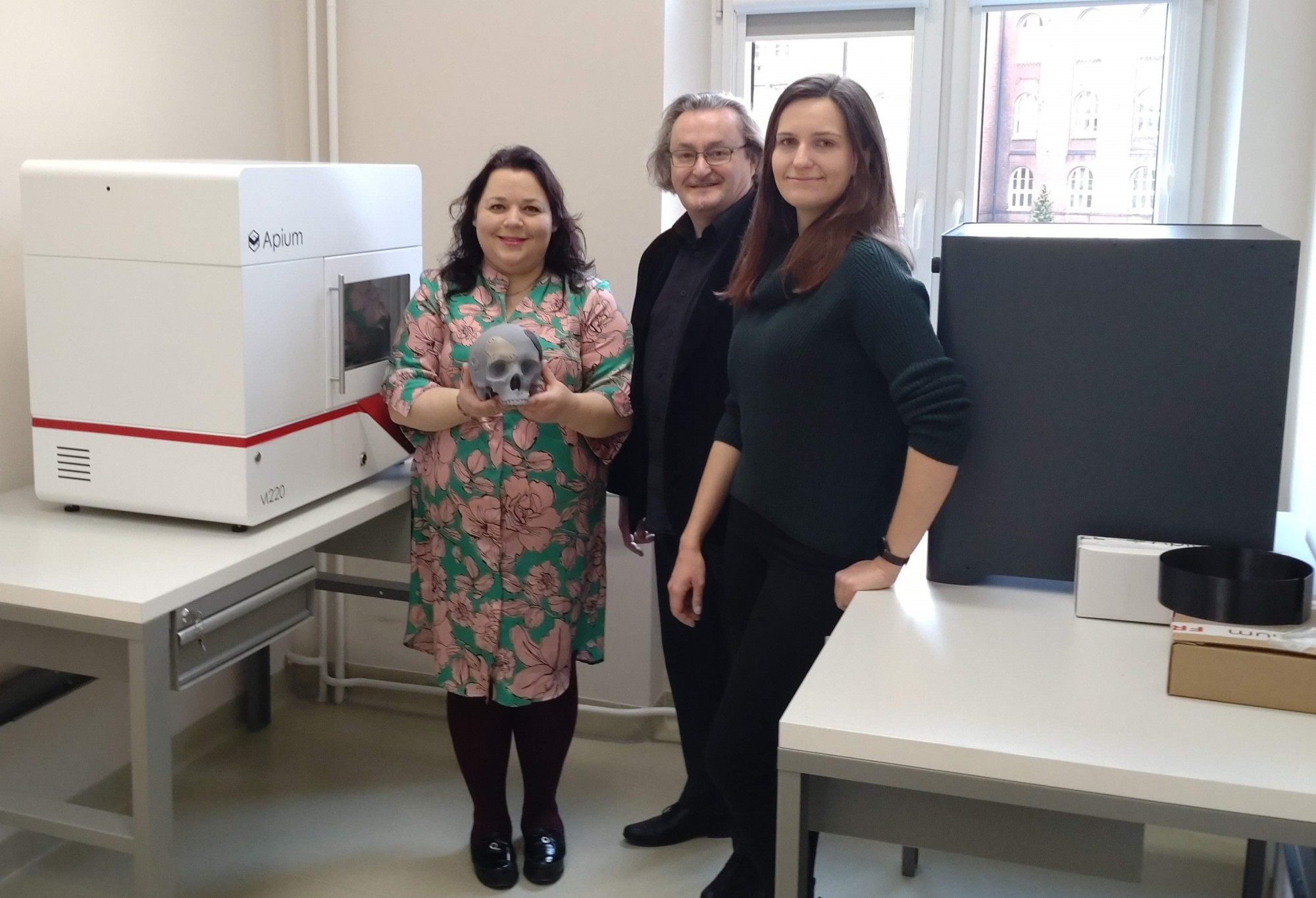 Drukarka 3D do implantów medycznych z materiału PEEK