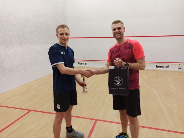 Doktor z PUM Mistrzem w Squasha