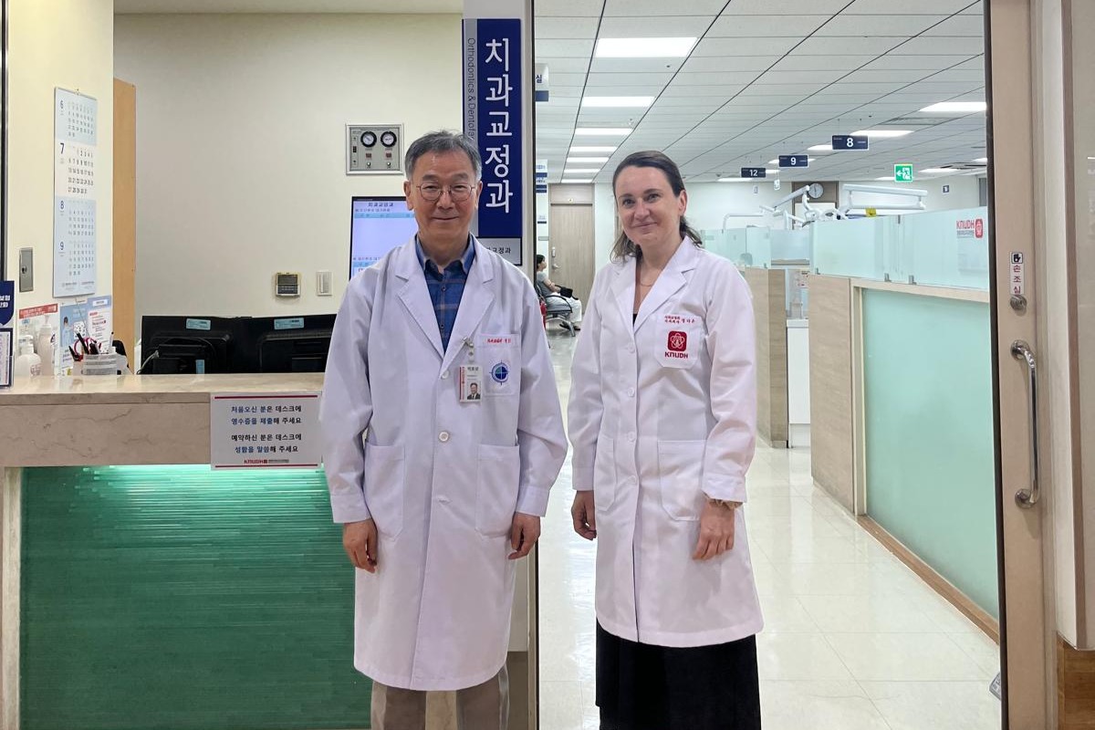 Nauczyciel akademicki Wydziału Stomatologii na stażu naukowym w Kyungpook National University w Korei Południowej 