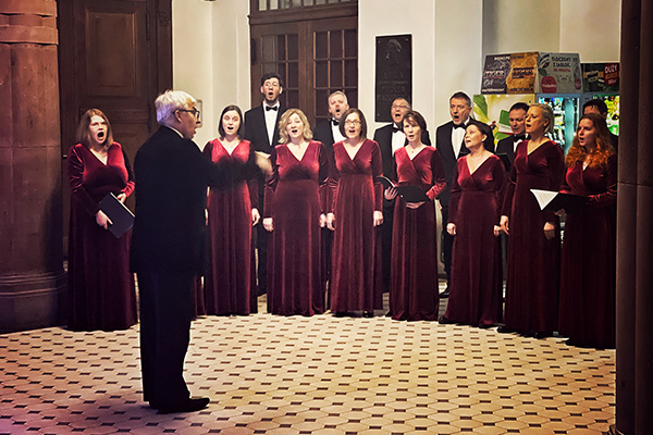 Kolędy w Rektoracie PUM