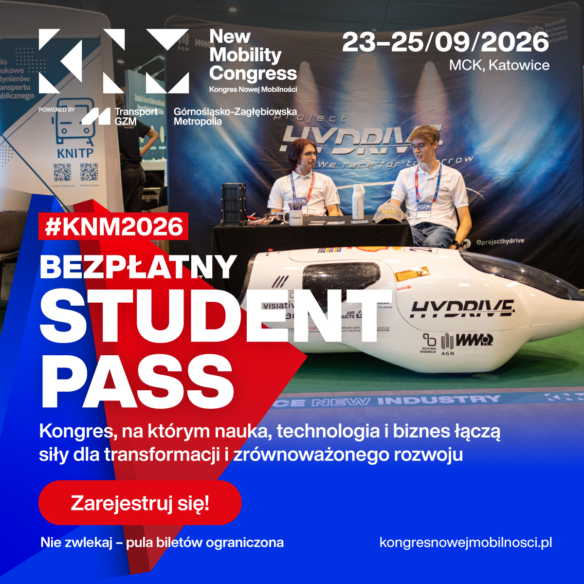 Deep Tech Forum i KNM 2026 w Katowicach - bezpłatny Student Pass