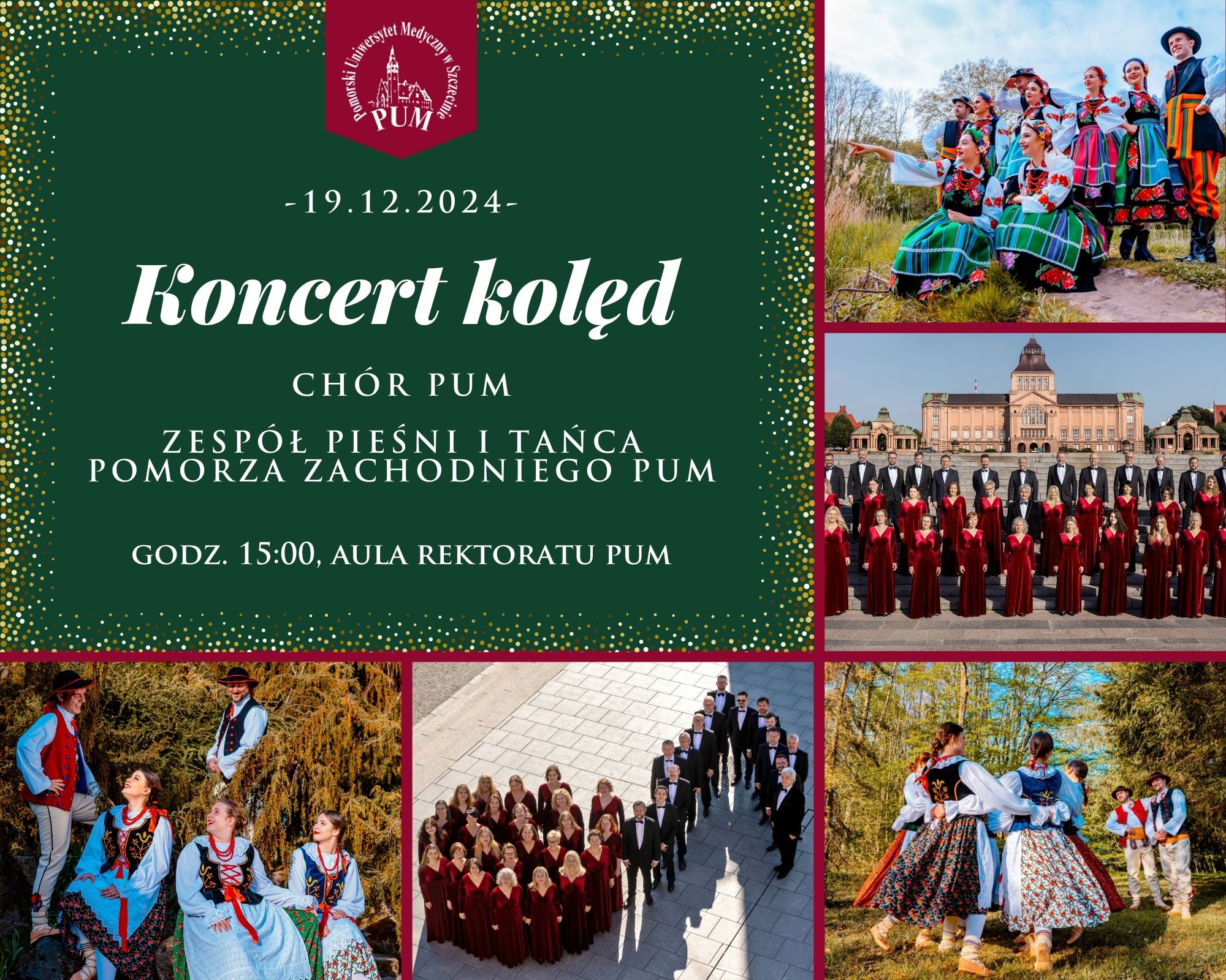 Najpiękniejsze kolędy zabrzmią w rektoracie PUM!