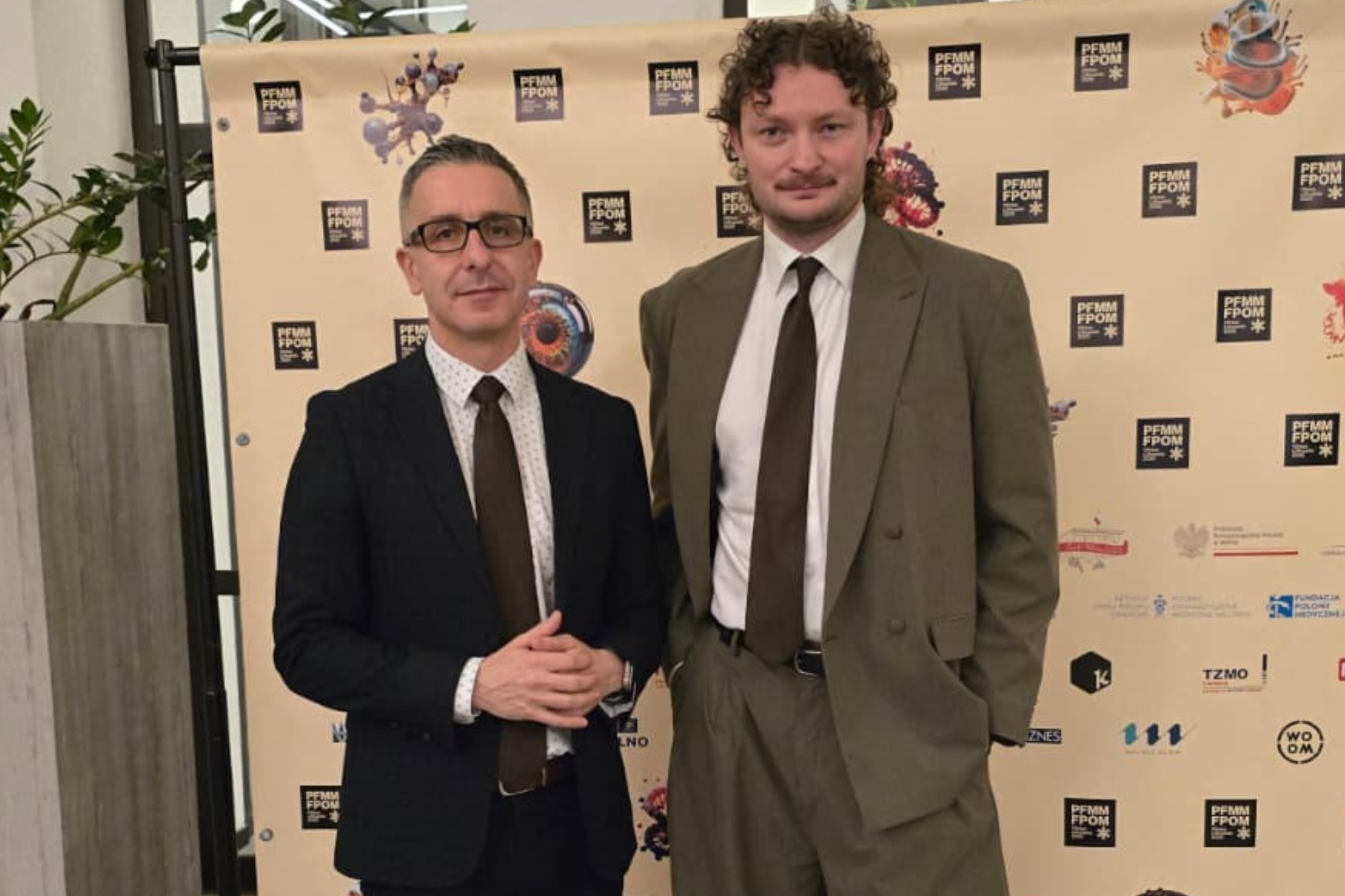 Dr hab. n. med. Tomasz K. Wojdacz, prof. PUM reprezentował uczelnię w Wilnie