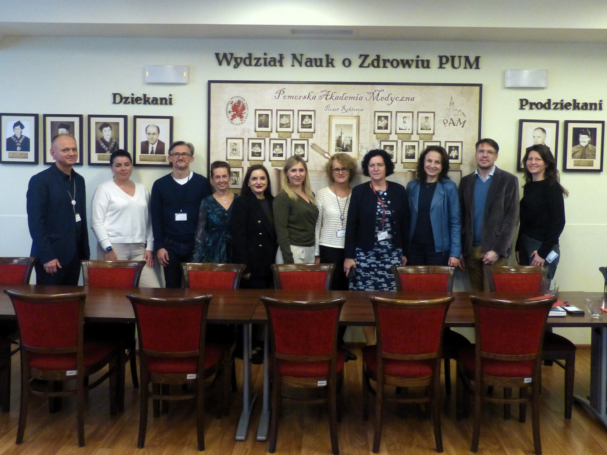 Umacnianie współpracy międzynarodowej -&nbsp; Wydział Nauk o Zdrowiu PUM gościł&nbsp; przedstawicieli Uniwersytetu w Greifswaldzie