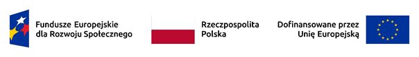 pasek logo FE dla Rozwoju Społecznego, logo/Flaga RP oraz UE