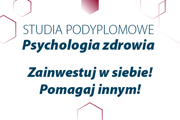 Studia podyplomowe – PSYCHOLOGIA ZDROWIA