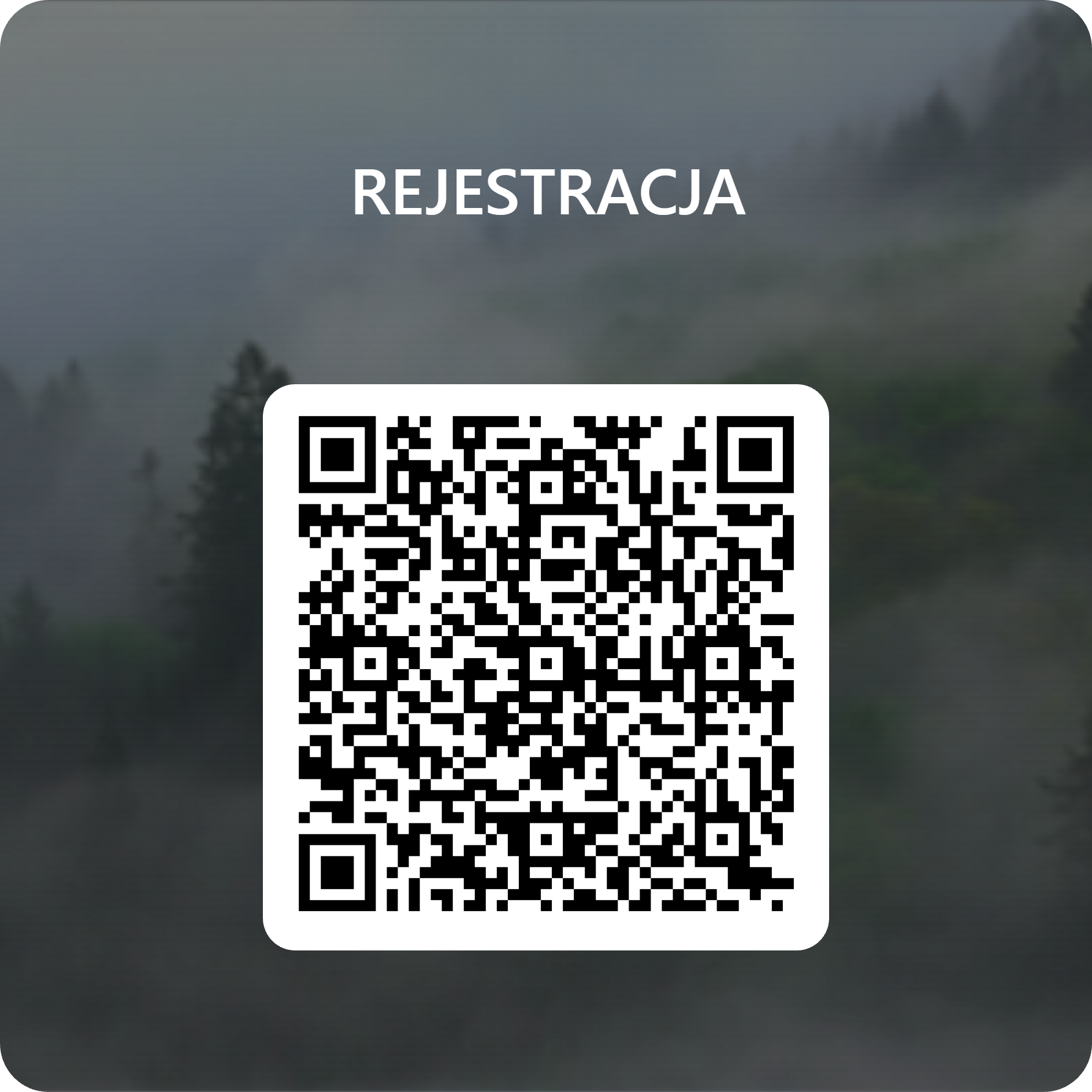 kod QR umożliwiający rejestrację na wydarzenie