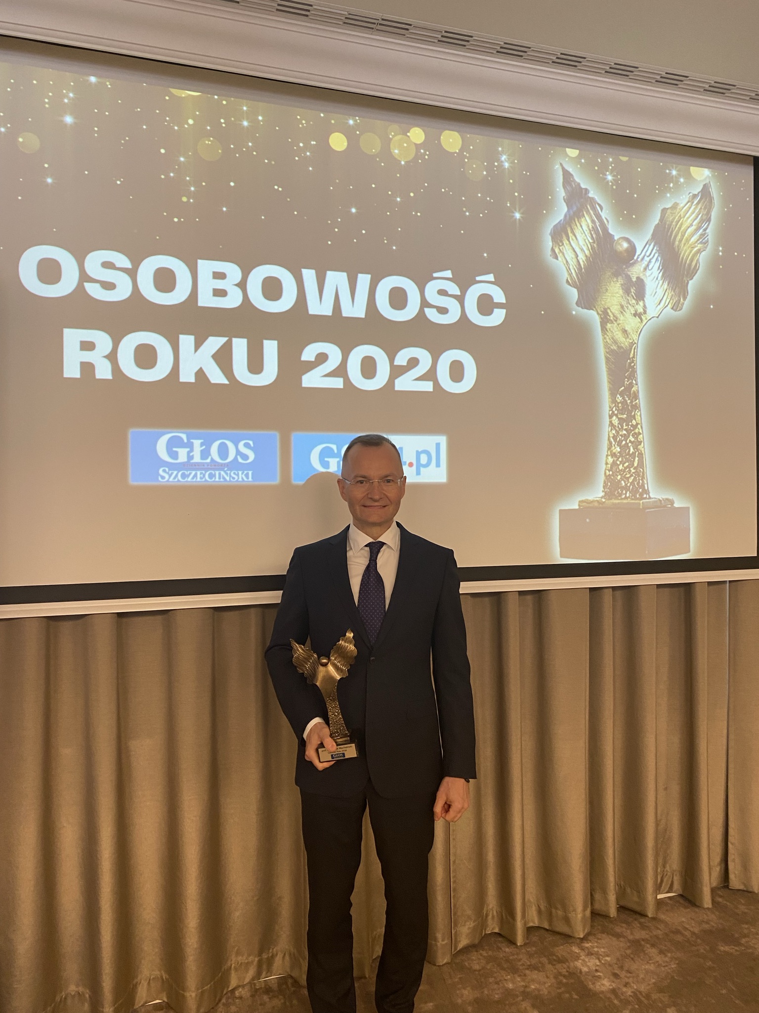 Tytuł Człowiek Roku dla Rektora PUM