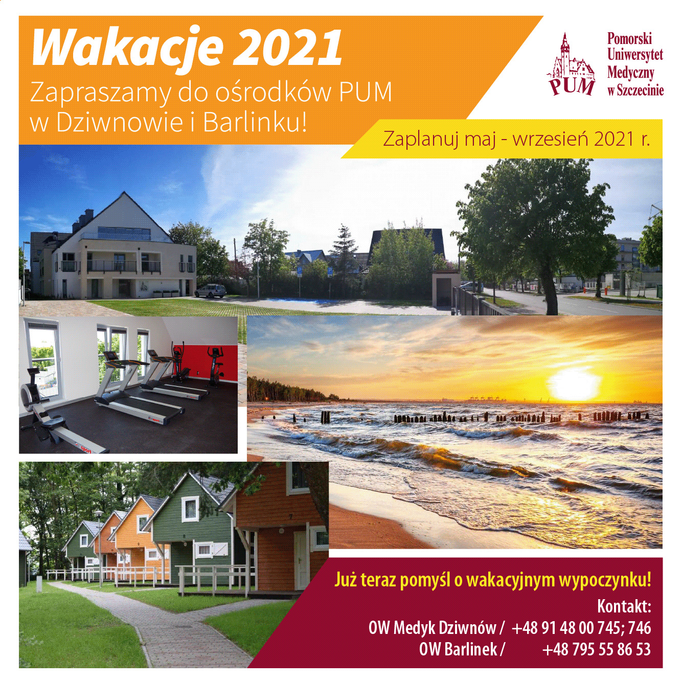 Zaplanuj maj - wrzesień!