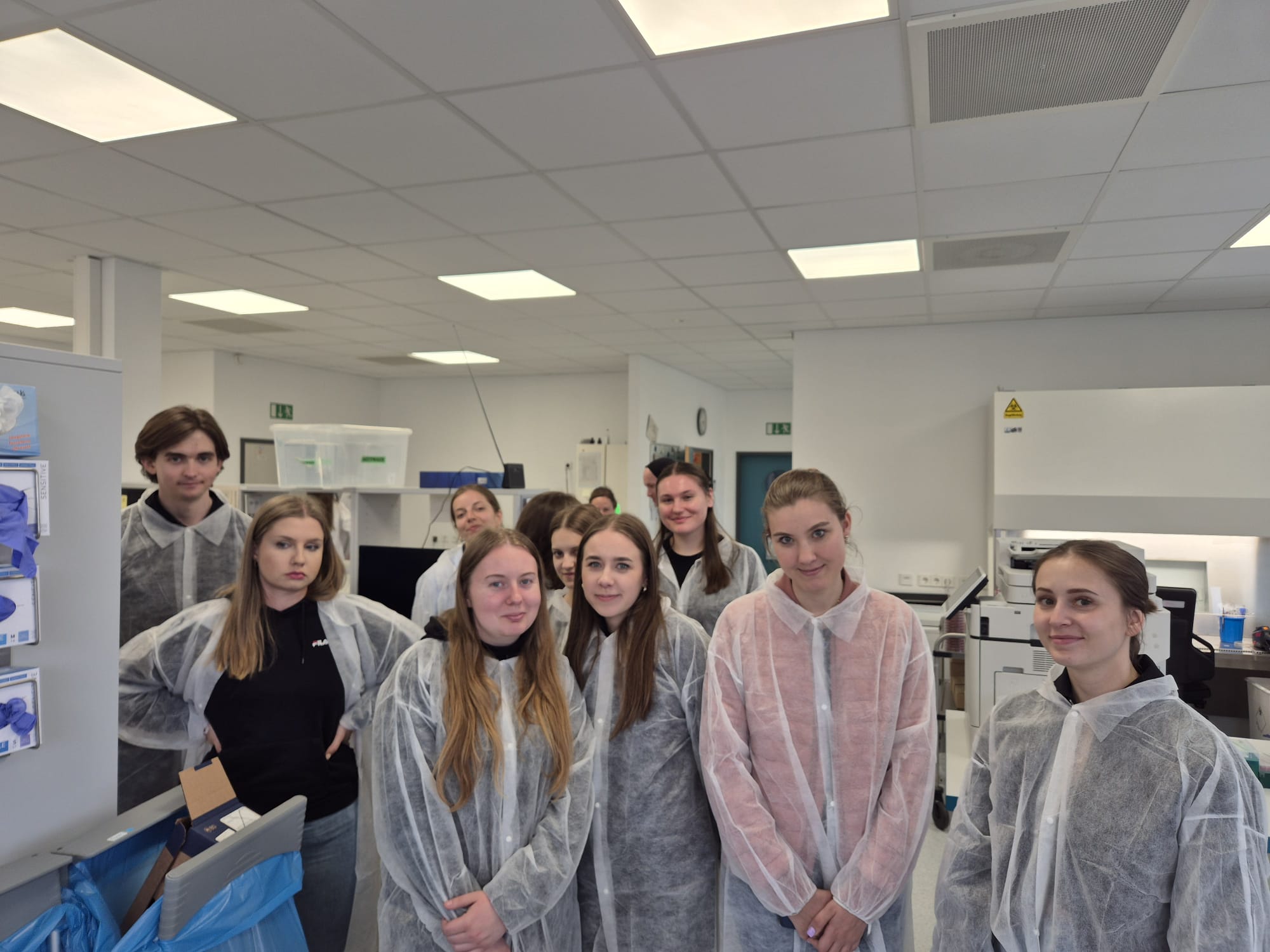 Wizyta studentów analityki medycznej w Laboratorium IMD w Greifswaldzie