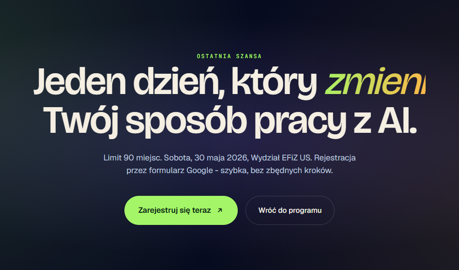 Uniwersytet i sztuczna inteligencja - między automatyzacją a autonomią.