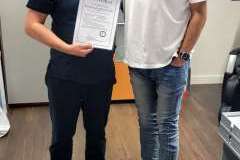 Staż naukowy dr n. med. Sylwestra Michała Ciećwieża w Urogynäkologische Ausbildungsklinik AGUB III w Hagen-Haspe (Niemcy).