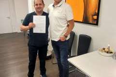 Staż naukowy dr n. med. Sylwestra Michała Ciećwieża w Urogynäkologische Ausbildungsklinik AGUB III w Hagen-Haspe (Niemcy).