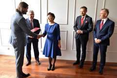 uroczystość wręczenia nominacji 