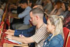 Wykład prof. Grzegorza Węgrzyna przyciągnął liczne grono słuchaczy