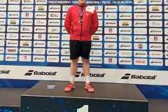 Sebastian Saldat, student II roku kierunku lekarskiego Pomorskiego Uniwersytetu Medycznego w Szczecinie, odnosi kolejne sukcesy na badmintonowych kort