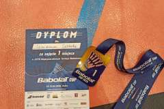 Sebastian Saldat, student II roku kierunku lekarskiego Pomorskiego Uniwersytetu Medycznego w Szczecinie, odnosi kolejne sukcesy na badmintonowych kort