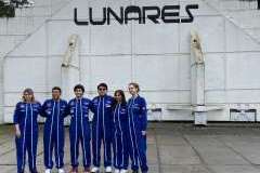 Załoga Misji Eirene, od lewej: Agnieszka Elwertowska (Polska), Marcos Rojas (Meksyk), Felipe Ignacio Suazo Gonzalez (Chile), Diego Perez Reyes (Meksyk