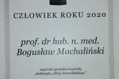 Tytuł Człowiek Roku dla Rektora PUM