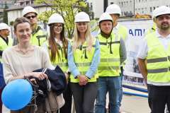 Wmurowanie kamienia węgielnego pod budowę Uniwersyteckiego Centrum Zabiegowego dla Dzieci