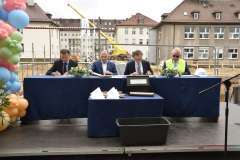 Wmurowanie kamienia węgielnego pod budowę Uniwersyteckiego Centrum Zabiegowego dla Dzieci