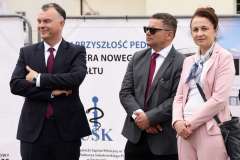 Wmurowanie kamienia węgielnego pod budowę Uniwersyteckiego Centrum Zabiegowego dla Dzieci