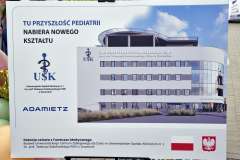 Wmurowanie kamienia węgielnego pod budowę Uniwersyteckiego Centrum Zabiegowego dla Dzieci