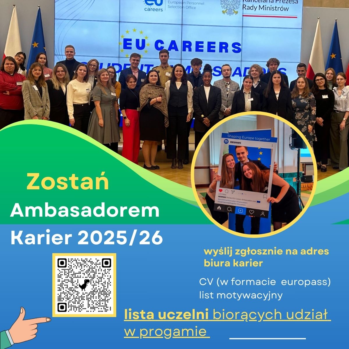Zostań Ambasadorem Karier w roku akademickim 2025/2026!