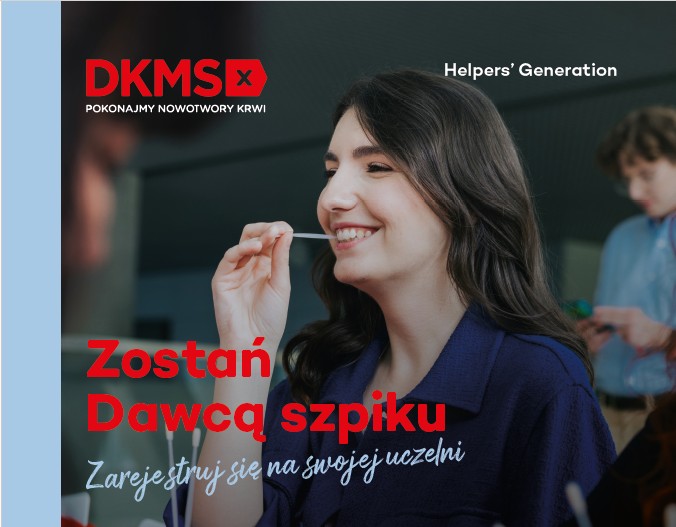 DKMS na PUM.  Zostań bohaterem i uratuj komuś życie!