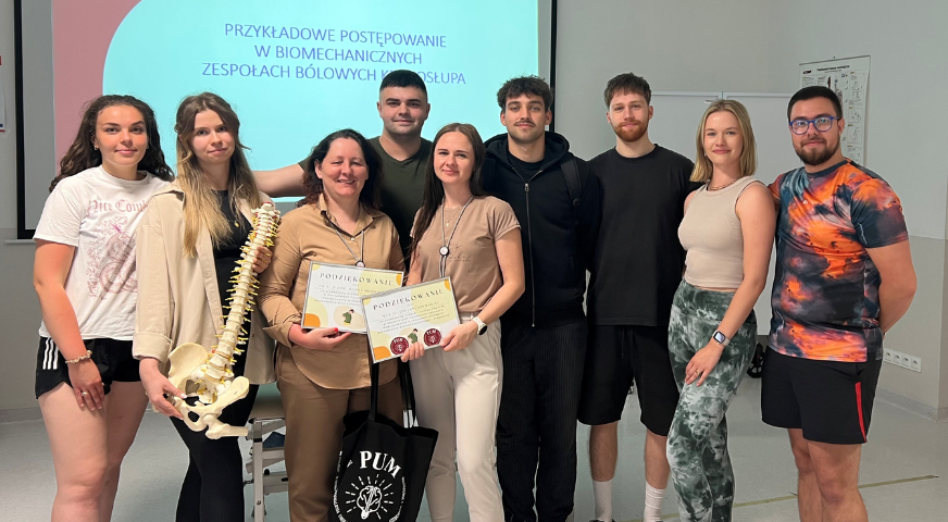 Warsztaty o zespołach bólowych kręgosłupa zainaugurowały nowy cykl edukacyjny