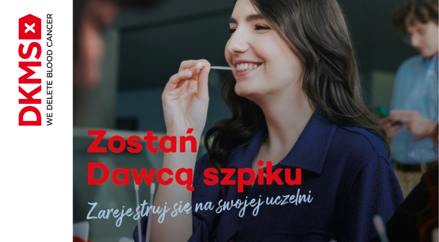 DKMS na PUM. Zostań bohaterem i uratuj komuś życie!