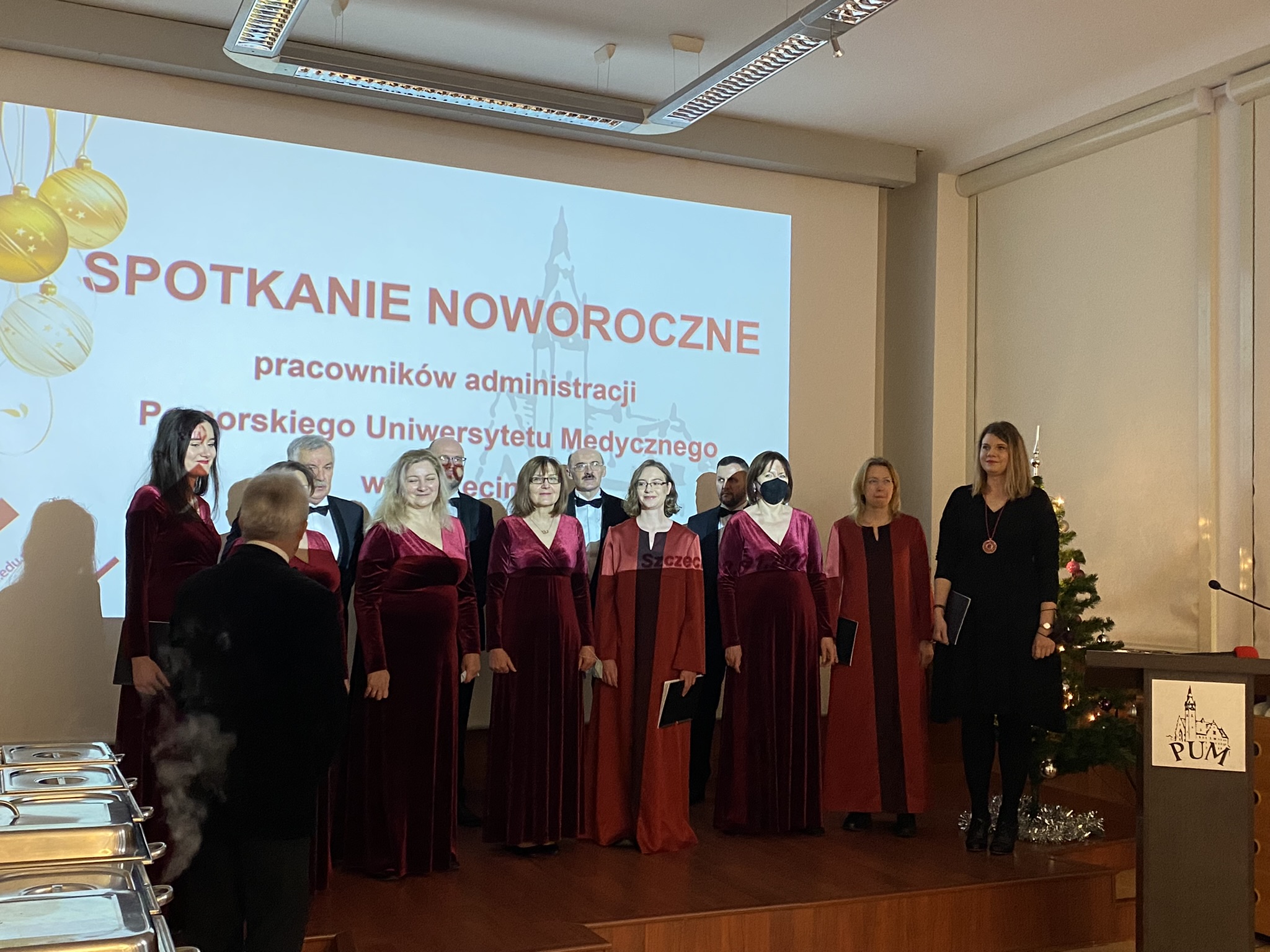 Noworoczne spotkanie z pracownikami administracji PUM