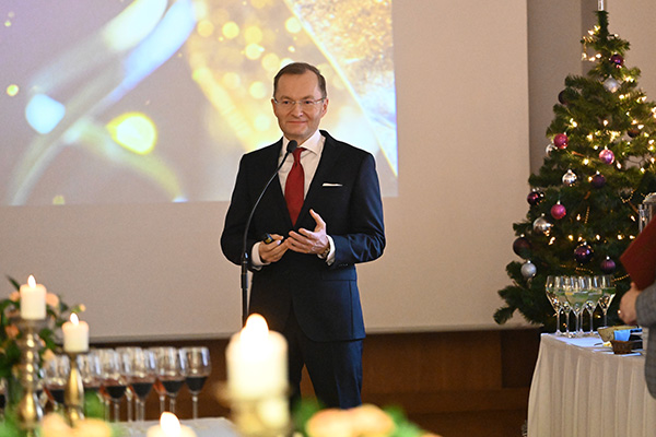 Tradycyjne noworoczne spotkanie z gronem profesorów PUM