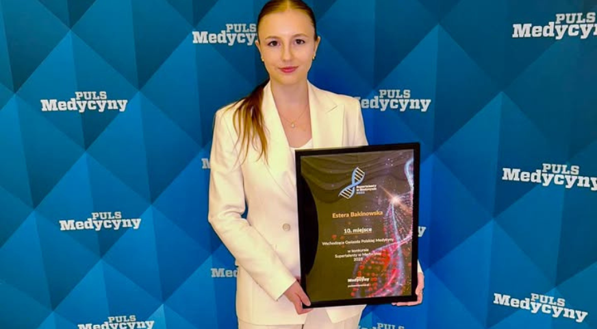 Sukces naszej studentki w prestiżowym konkursie „Supertalenty w Medycynie”