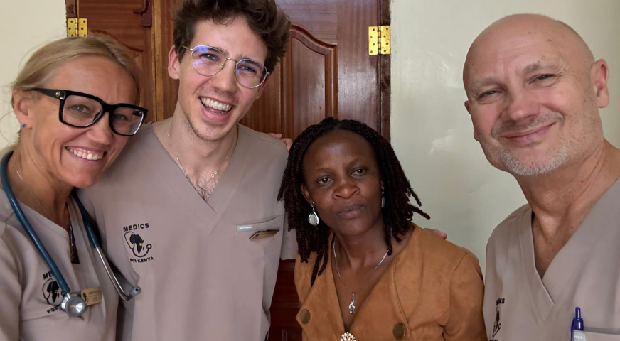 Ponad tysiąc pacjentów z Kenii otrzymało pomoc od lekarzy i studentów PUM