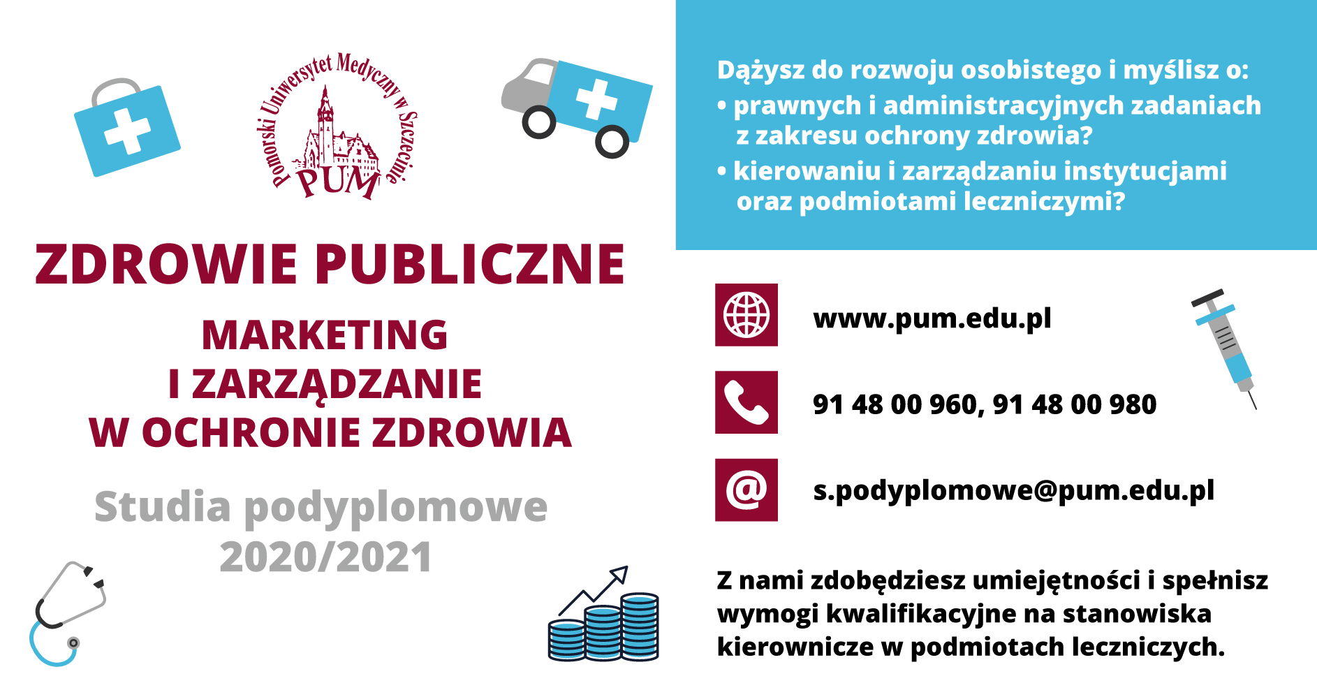 Studia podyplomowe w PUM