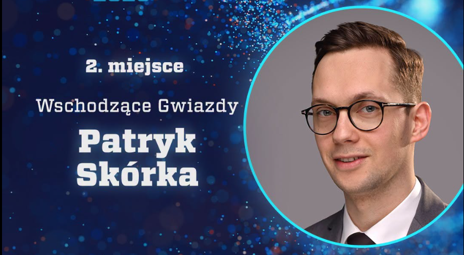 Patryk Skórka laureatem „Wschodzących Gwiazd Medycyny”