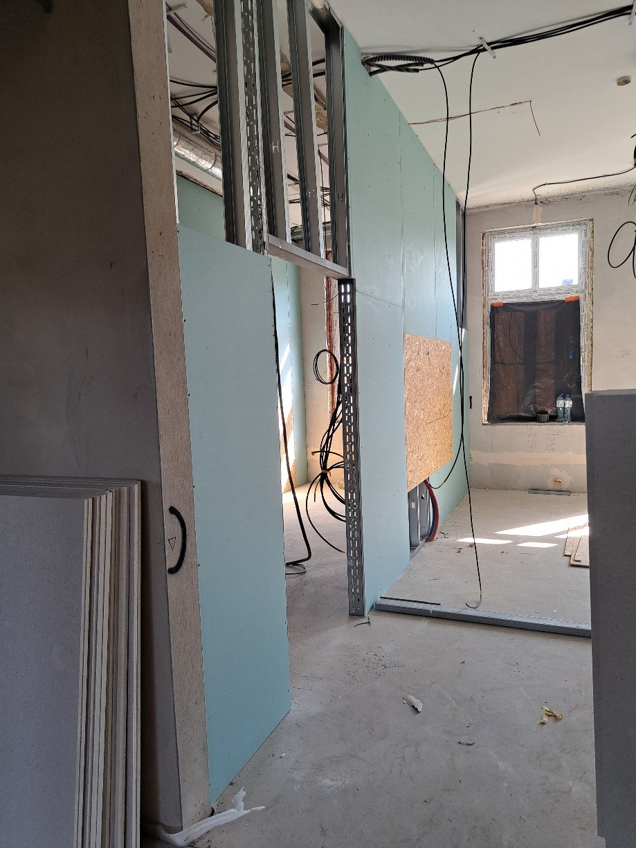 Budowa Uniwersyteckiego Ponadregionalnego Centrum Chirurgii Głowy i Szyi - zadanie nr 6 sierpień 2024